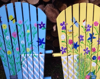 Hand Painted Adirondack Chair