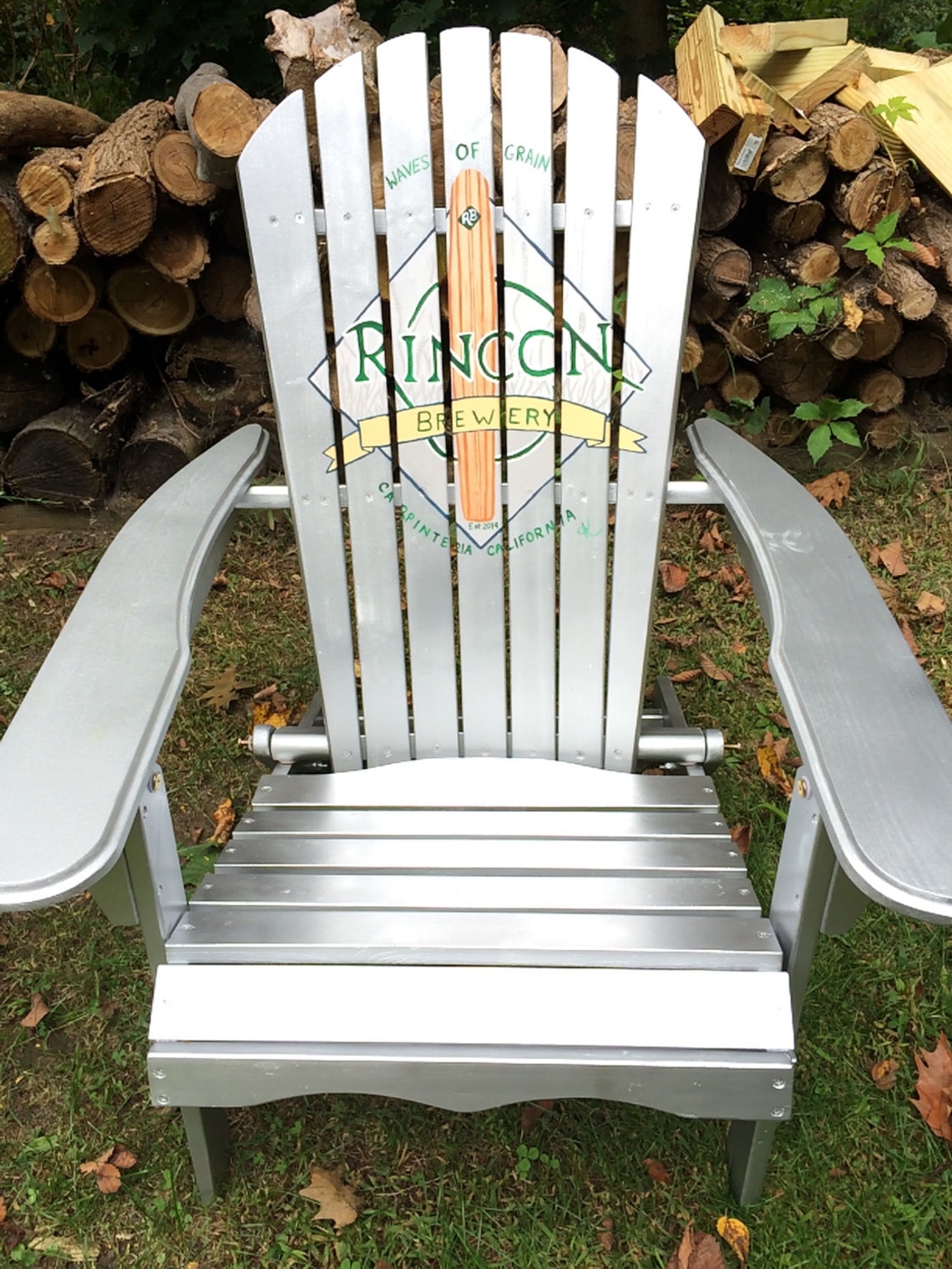 Hand Painted Adirondack Chair Etsy