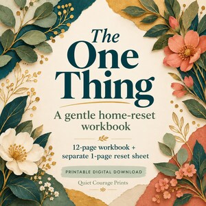 Home Organization and Executive Function Workbook: DBT-Informed Decluttering Bundle