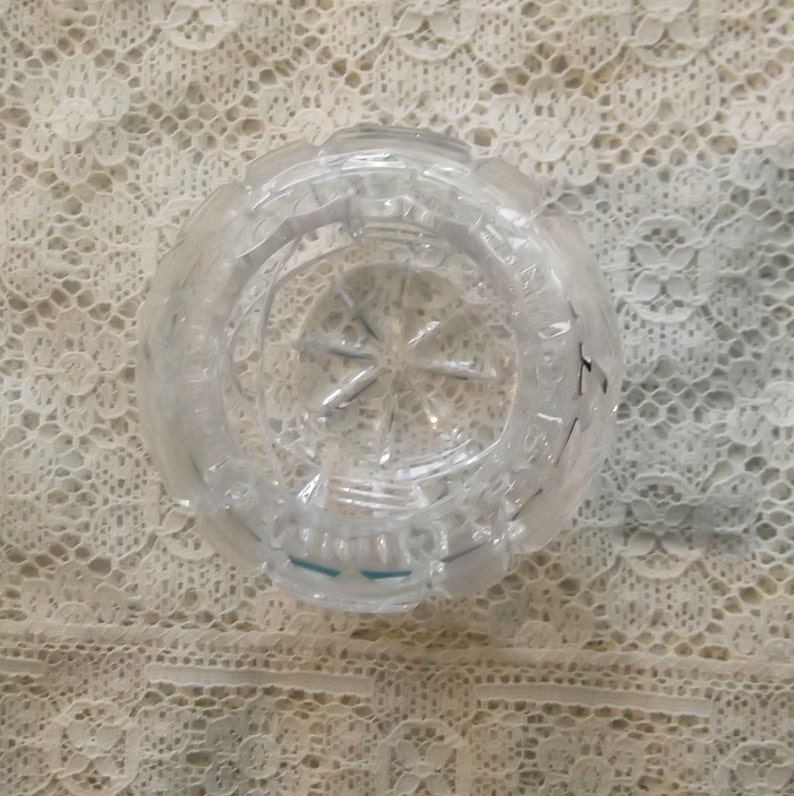 Small Cut Glass Bud Vase Etsy