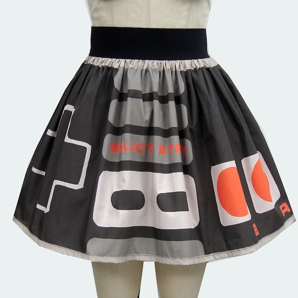 Retro Video Game Controller Full Skirt