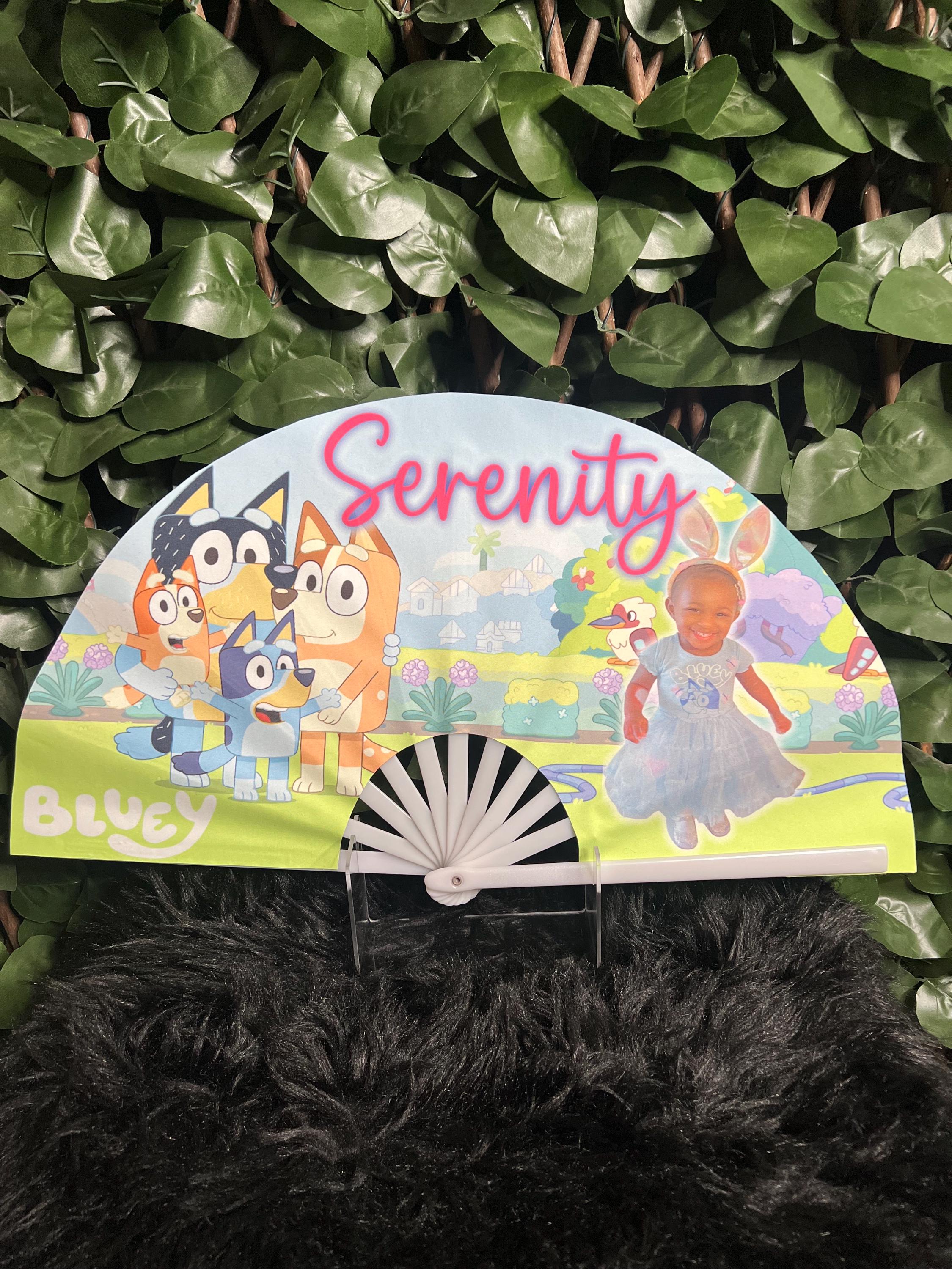 Kids Custom Fan ANY Theme You Want Clack Fan Festival Fan Line Dance Fan
