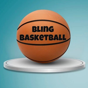 Custom Bling Basketball ANY theme you want