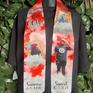 Custom Memorial Stole