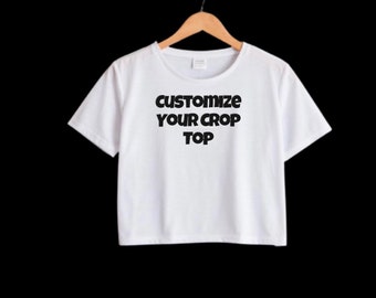 Women’s Custom Crop Top