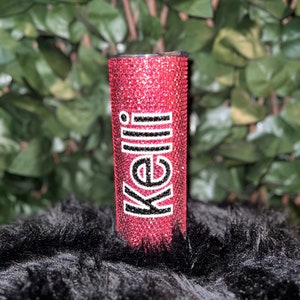 Personalized Bling Tumbler