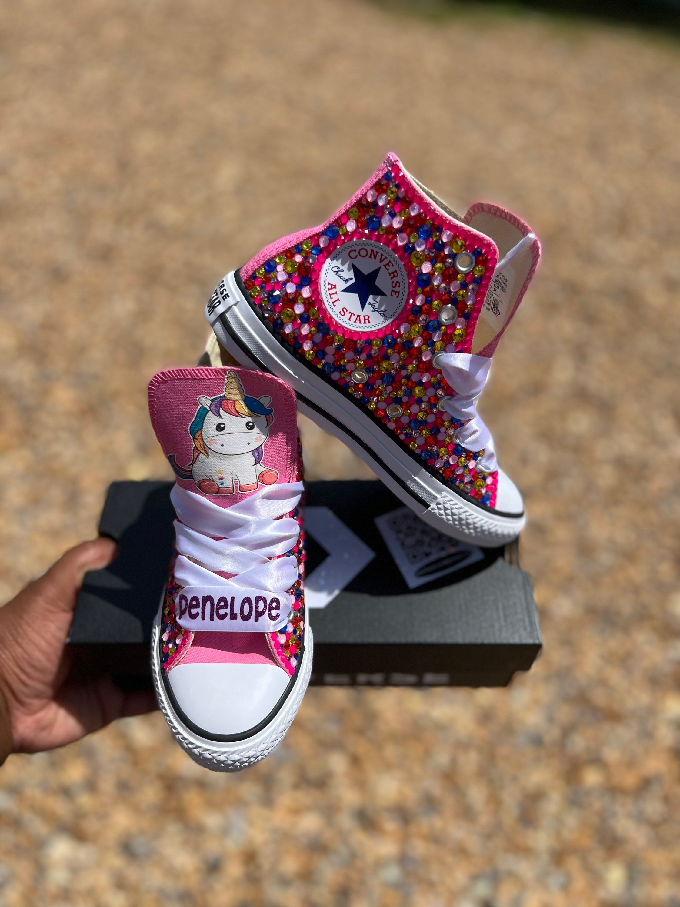 Jeweled Converse Etsy UK