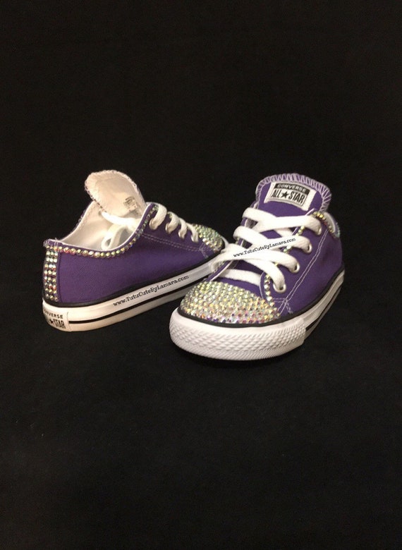 custom low top converse