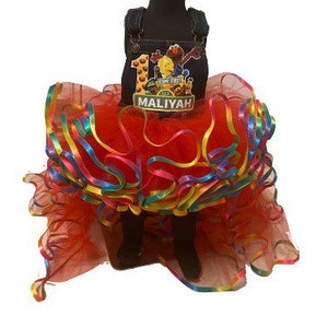 Baby and kids Custom High Low Overall Tutu