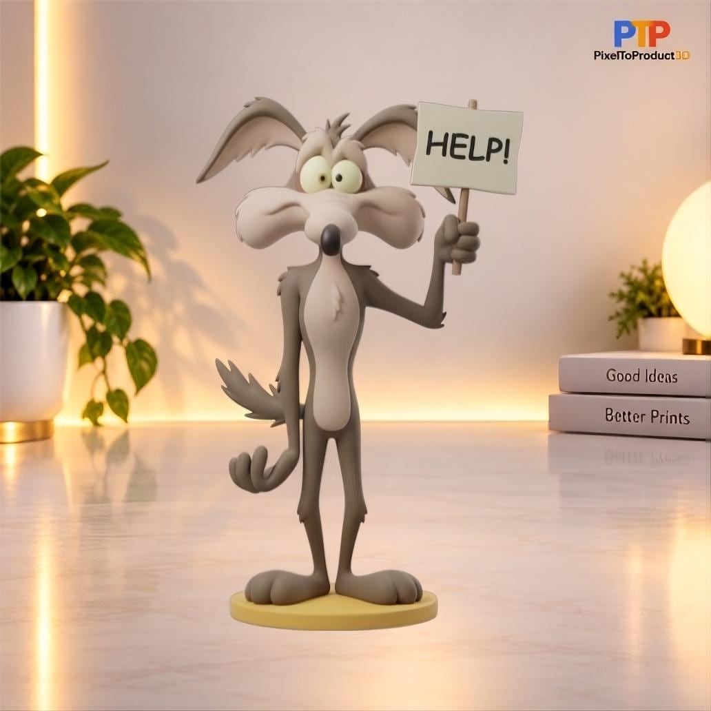 Wile coyote figurine - Etsy 日本