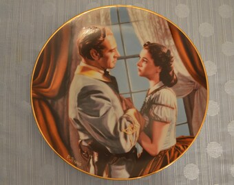 Critics Choice: Gone With the Wind Series Collectible Plate The Buggy Ride by Paul Jennis 1992 Limited Edition