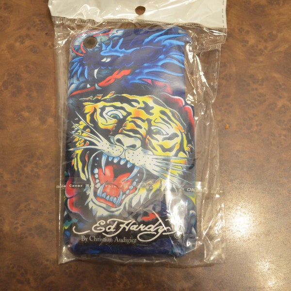 Ed Hardy Tiger Vintage iPhone 3G And 3GS Protective Case