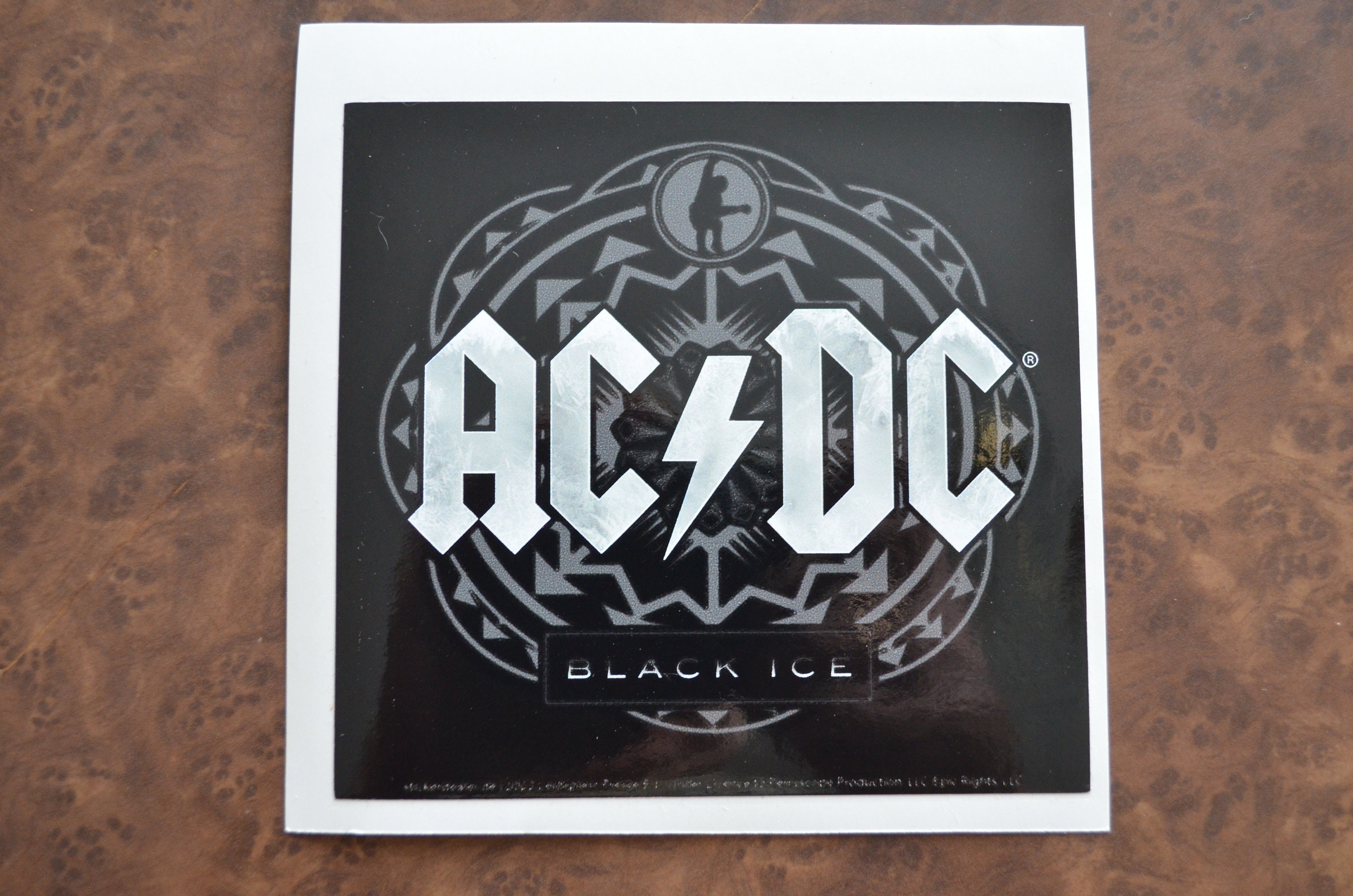 Logo AC/DC Sticker - Etsy