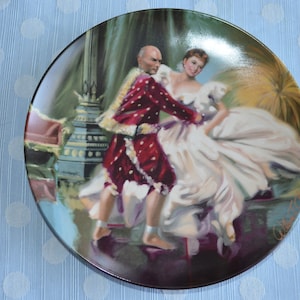 Vintage Collectible Plate - "Shall We Dance"  by William Chambers  - Limited Edition