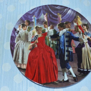 Vintage Collectible Plate &quot;Die Zertanzten Schuhe&quot;  by Charles Gehm  - Limited Edition