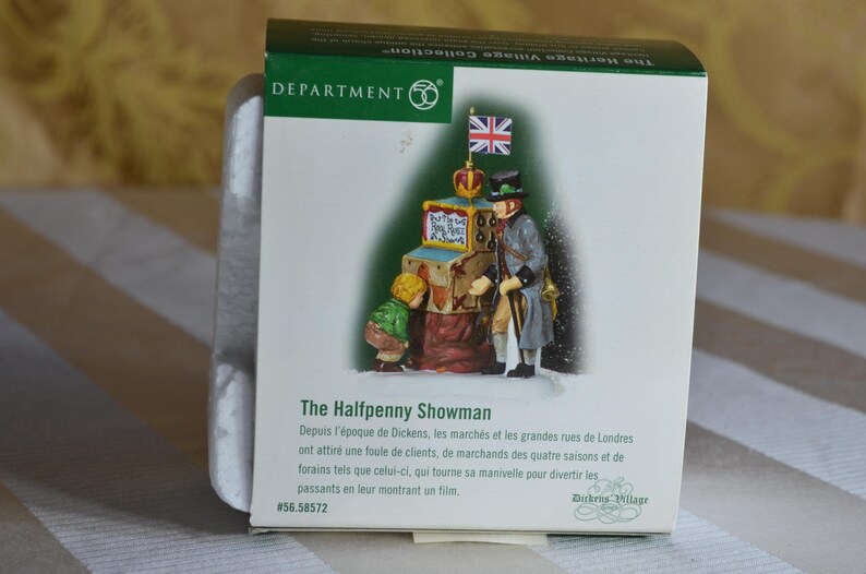 Department 56 Heritage Village The Halfpenny Showman