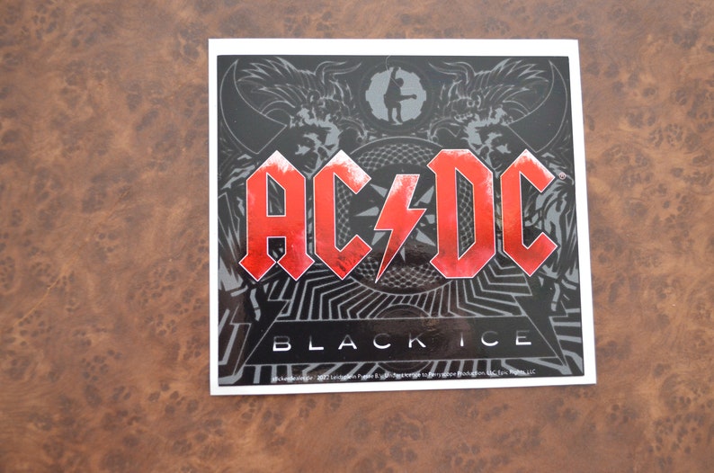 Logo AC/DC Sticker - Etsy