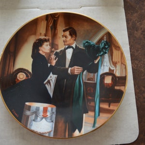 Critics Choice: Gone With the Wind Series Collectible Plate The Buggy Ride by Paul Jennis 1992 Limited Edition