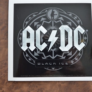 Logo AC/DC Sticker - Etsy