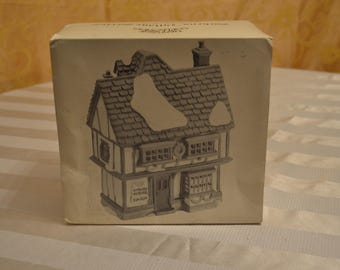 Vintage Department 56 Dickens Village Series “Tutbury Printer”