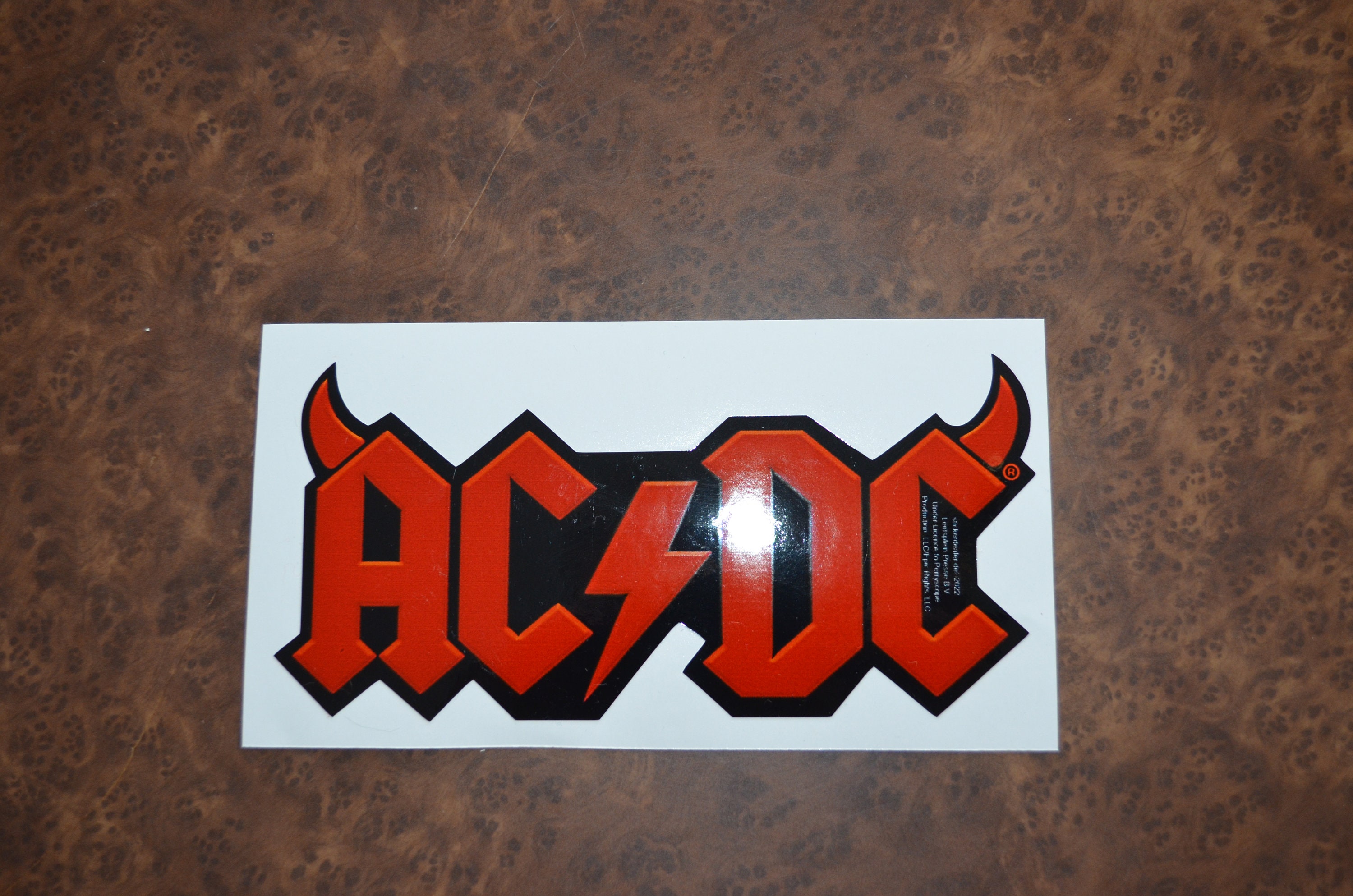AC/DC Highway to Hell Vinyl Logo Sticker, High Quality, Officially Licensed  Band Merchandise 
