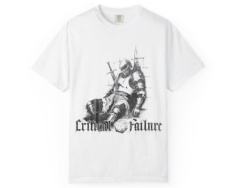 Critical Failure Fallen Knight T-shirt