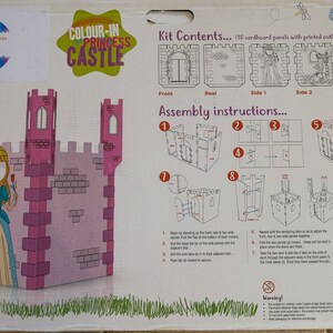 Color your own Princess Castle image 4