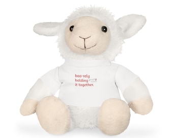 Baa-rely Holding it Together Plush Toy | Bereavement Comfort Sheep