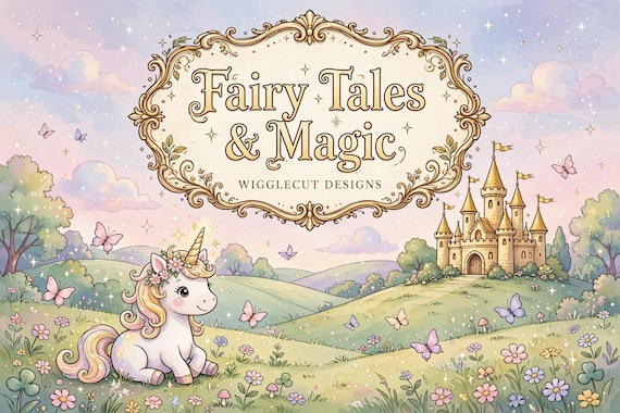 Fairy Tales & Magic Children's Coloring Pages Pack (25 Printable)
