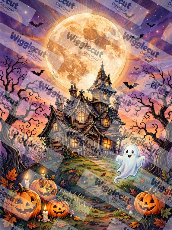 Spooky Gothic Coloring Pages, 45 Halloween Illustrations (Digital Download)