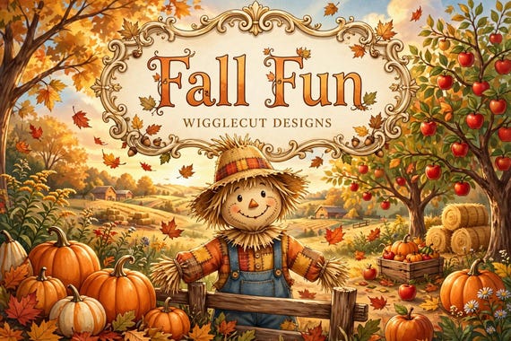 Fall Fun Kids Coloring Bundle Printable, Autumn Activity Pack PDF Ages 5-11
