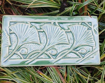 Arts and Crafts, Mission Style, Ginkgo Subway Tile