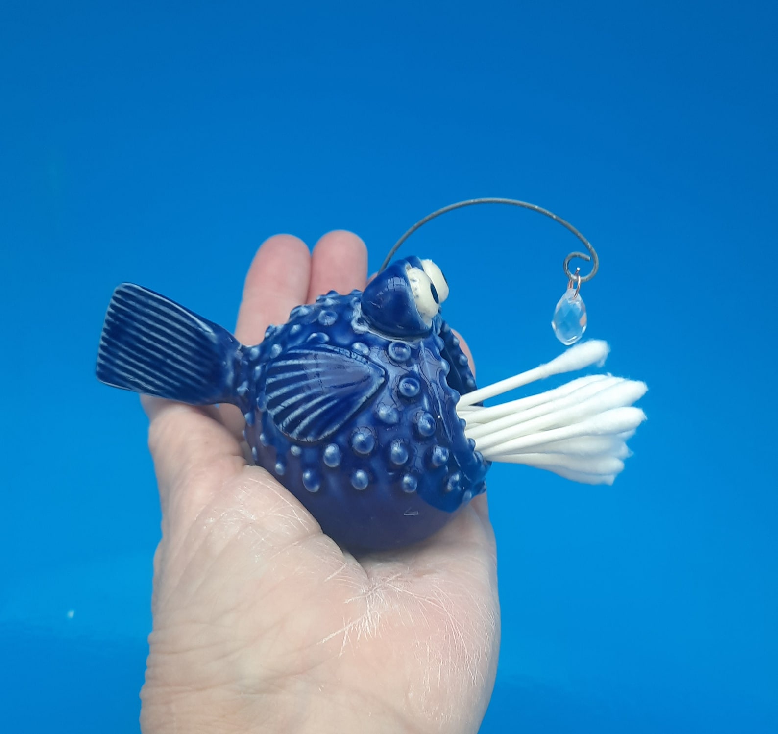 Mini Angler Fish Planters Air Plants Holder Plant Lover Etsy