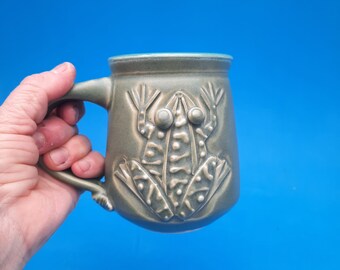Toad, Handmade Coffee Cup, Mother's Day Gift