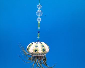 Jellyfish, Hanging  Air Planter, Suncatcher, Mother's Day Gift