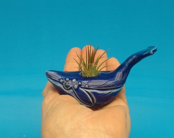 A Baby Spouting Whale Planter