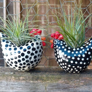 The Original Handmade Free Range Black and White Chickens, Chicken Lover