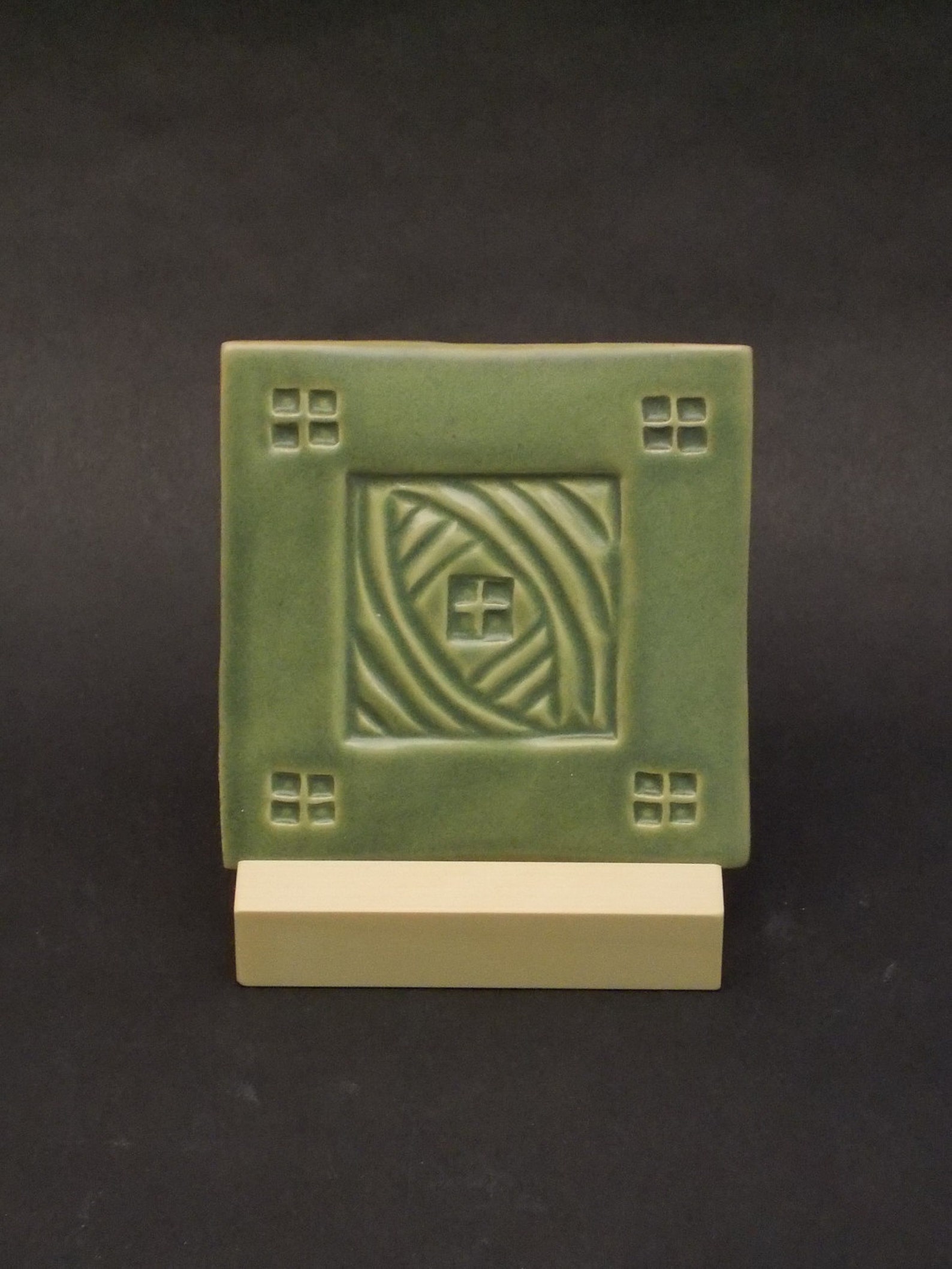 Arts and Crafts Knot, Mission Style, Hand Made Tile - Etsy