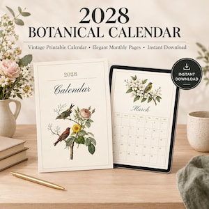 Digital Planner Bundle, Undated iPad & Android Planner, GoodNotes Digital Calendar, Daily Weekly Monthly Planner, Journal