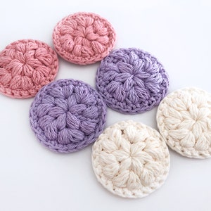 Reusable Face Scrubbies PDF Pattern Cotton Pads Accessories Yarn Download image 2