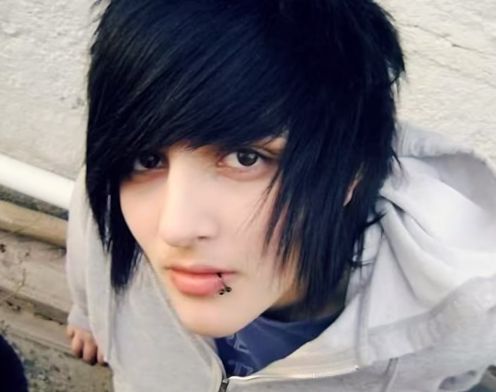Black Wig Human Hair, Emo Wig Scene Kid, Bob Wig Short, Bang Wig Side Part,  Goth Wig Alternative, Men Emo Wig Boy, Alt Wig Y2k. - Etsy, image size:2000x1580