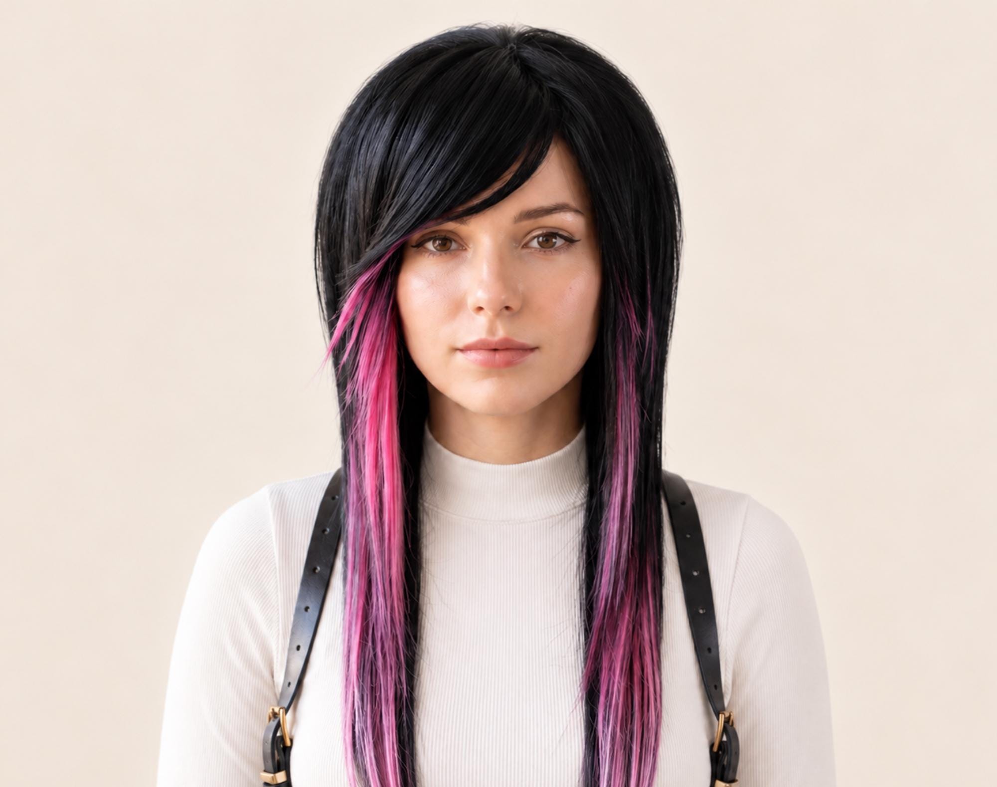 emo wig