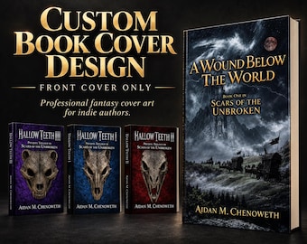 Custom Book Cover Design | Front Cover Art for Indie Authors