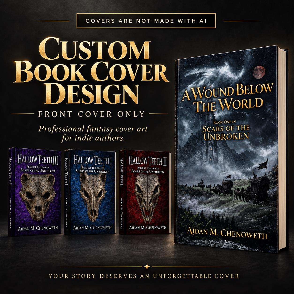 Custom Front Book Cover Design product preview