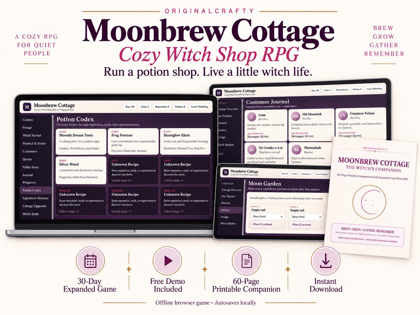 Cozy Witch Potion Shop product preview