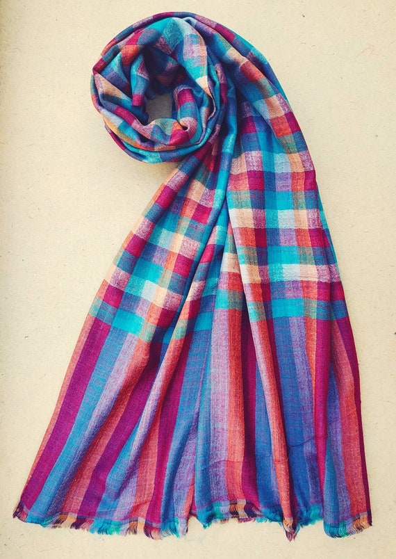 Cashmere Wrap- 100% Cashmere- Cashmere Shawl- Pas