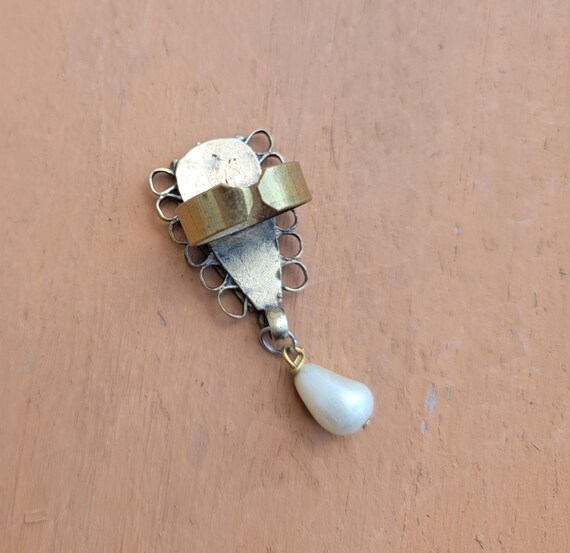 Afghan Kuchi Adjustable Ring – Tribal Boho German… - image 3