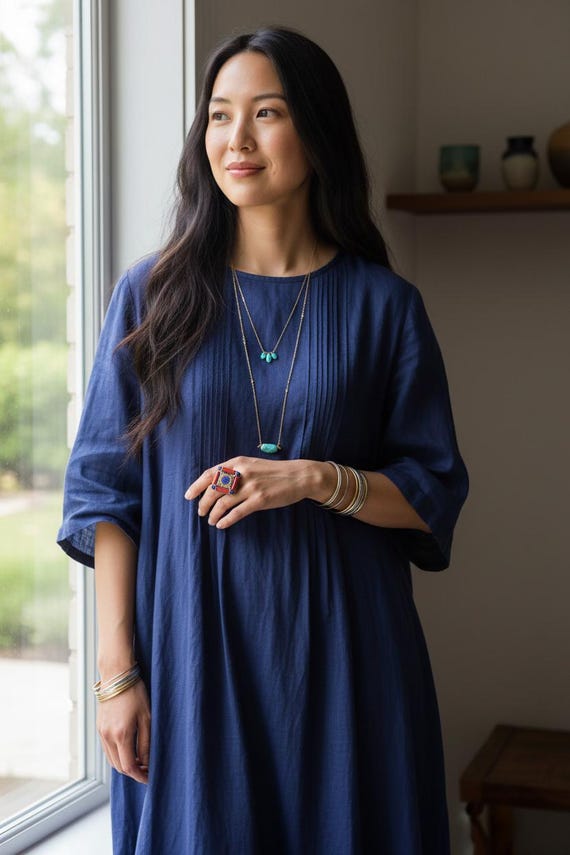 Lapis ring- Coral Mosaic ring-Nepali turquoise je… - image 6