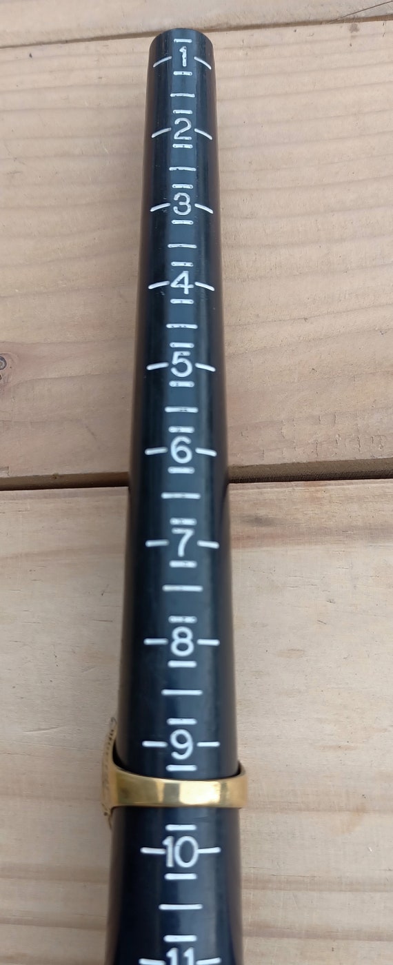 White Onyx Statement Ring: Afghan Kuchi Tribal Je… - image 3