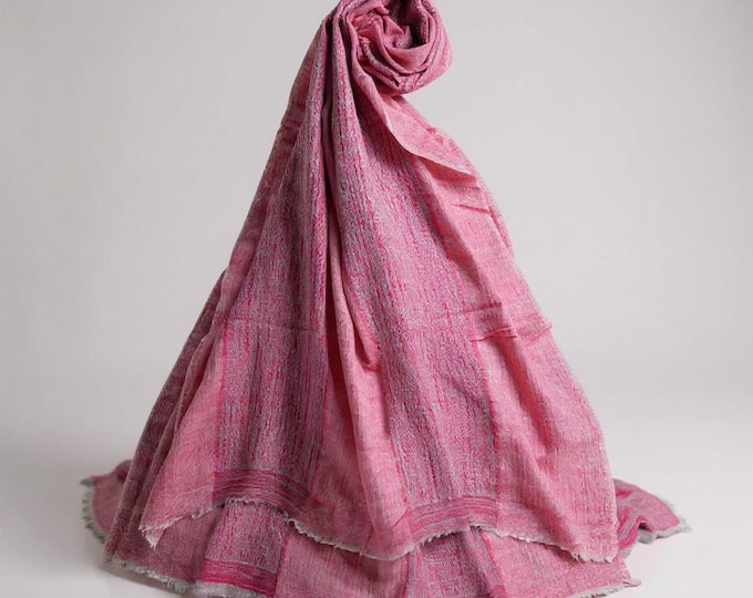 Pink Cashmere Scarf- Cashmere stole- Cashmere Shawl- Pashmina shawl - Cashmere Scarf- Winter Accessories